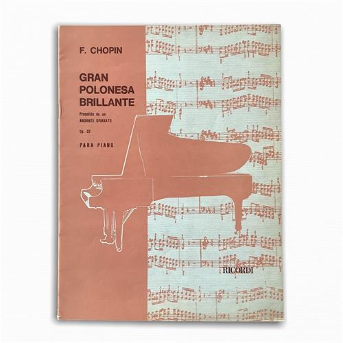 MELOS CHOPIN Frederic Gran Polonesa Brillante Op. 22 En Mi B Mayor - $ 3.682