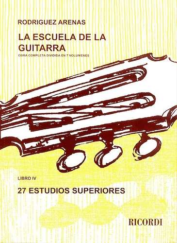 MELOS RODRIGUEZ ARENAS Mario La Escuela De La Guitarra - Libro 4º - $ 10.301