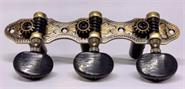 MR SHIMURA 405Ab-A2b Bronce Antique Perilla Negra