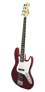 NEWEN JB Red Wood Bajo Eléctrico Jazz Bass Madera maciza (no laminada)