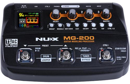 NUX MG-200 Pedalera multiefectos - OUTLET - $ 190.142