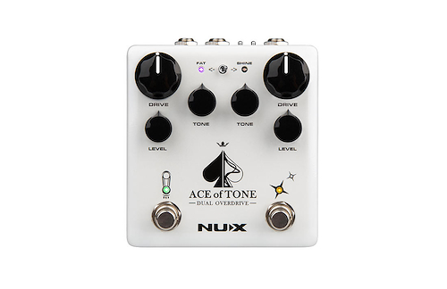 NUX NDO-5 ACE OF TONE Pedal Overdrive Ace of tone Dual  - Verdugo Series - $ 172.903