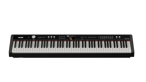 NUX NPK-20 BK Piano digital - COLOR NEGRO CON PEDAL Y FUENTE - $ 839.989