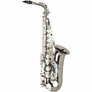 PARQUER Saxo Alto PSAM Saxo Alto, Negro Fume, Llaves Plata, Estuche Anatómico