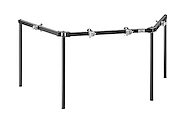 PEARL DR-80 Corral Recto Triple; Clamps X 4 oft2