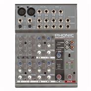 PHONIC AM105FX Mixer 2 Mic/Linea + 4St, Phantonm Multiefecto