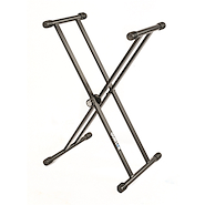 QUIK LOK T/20 BK Soporte Tijera para teclado - Pata Doble - Negro