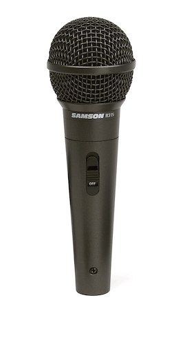 SAMSON PERFORMER-R31S Microfono Cardiod Neodynium Mic, W/Switch Mic Clip - $ 51.235