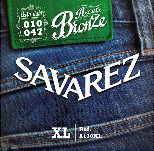 SAVAREZ A130XL Encordado Guitarra Acústica Bronze 10-47 - $ 12.879
