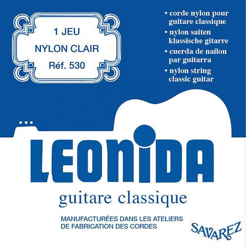 SAVAREZ 530 Leonida Encordado Guitarra Clásica Tensión Normal - $ 16.145