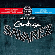 SAVAREZ 510 Arj Encordado Guitarra Clasica Tensión Normal-Alta Alliance-Cant