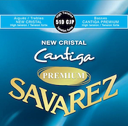 SAVAREZ 510 Cjp Encordado Guitarra Clasica Tensión Alta New Cristal-Cantiga