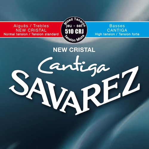 SAVAREZ 510 Crj Encordado Guitarra Clasica Tensión Normal-Alta New Cristal-C - $ 27.125