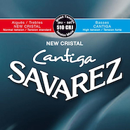 SAVAREZ 510 Crj Encordado Guitarra Clasica Tensión Normal-Alta New Cristal-C