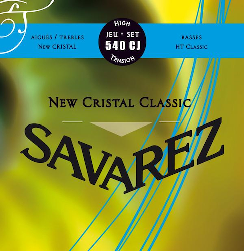 SAVAREZ 540 Cj Encordado Guitarra Clásica Tensión Alta New Cristal-Ht Class - $ 25.648