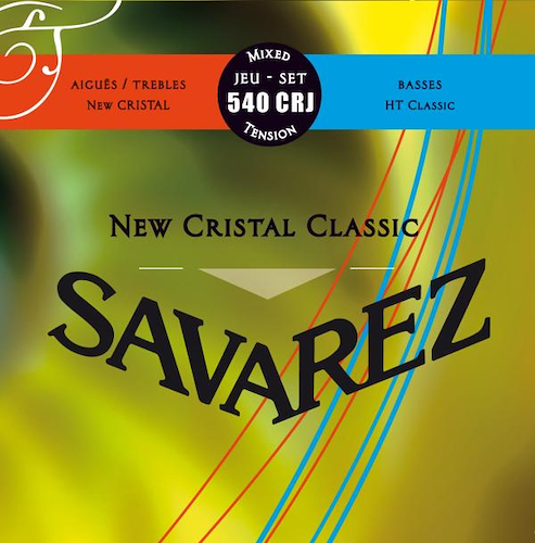 SAVAREZ 540 Crj Encordado Guitarra Clásica Tensión Normal Alta New Cristal-H - $ 25.648