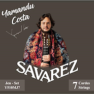 SAVAREZ Y510MJ7 YAMANDU COSTA Encordado guitarra clasica DE 7 CUERDAS