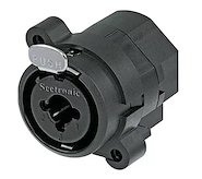 SEETRONIC SCJ6FI-S Conector | Combo | para chasis | redondo | (xlr+plug) - $ 5.750