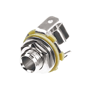 SEETRONIC ST229L Jack Mono de 1/4¨ Metalico abierto para chasis instrumentos