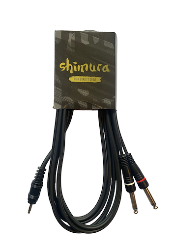 SHIMURA CABLES AUC2003-1,5 1,5 MTS 3.5MM PLUG ST-2 PLUG MONO 6.35 - $ 6.795
