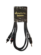 SHIMURA CABLES AUC2006 1,5 MTS 3.5MM PLUG ST - 2 RCA MACHO