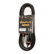 SHIMURA CABLES AUC2036-1,5 1,5 MTS 2 RCA MACHO-2 PLUG MONO 6.35