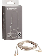 SHURE EAC64CL <br/>Cable Repuesto para Auriculares SE Series,c/conector,  Clear