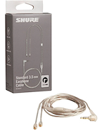 SHURE EAC64CL Cable Repuesto para Auriculares SE Series,c/conector,  Clear