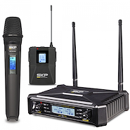 SKP UHF-700 PRO <br/>Micrófono inalámbrico de mano y bodypack