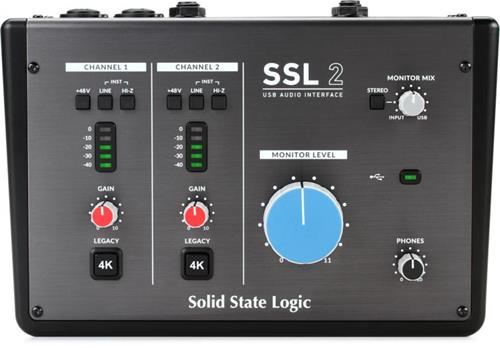 SOLID STATE LOGIC SSL2 Interface De Audio 2 Entradas / 2 Salidas - $ 427.255