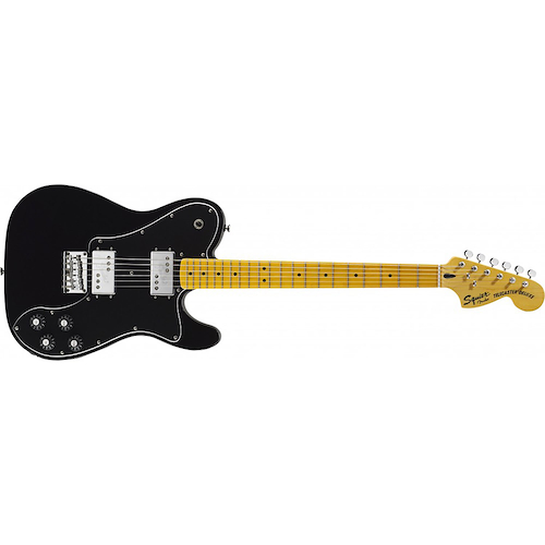 SQUIER 030-1265-506 Telecaster Deluxe Vintage Modified, Mn, Black - OUTLET - $ 813.021