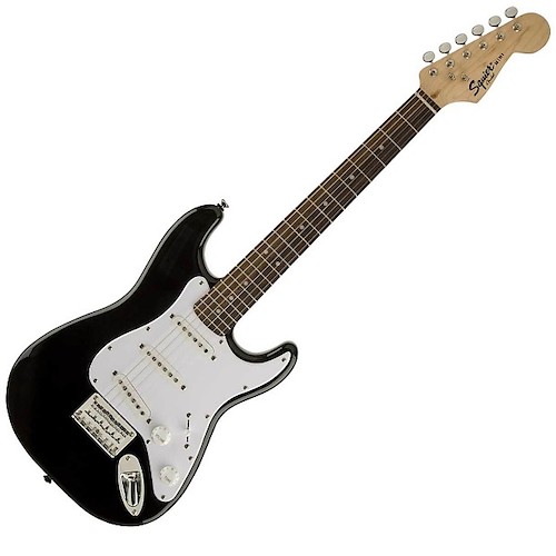 SQUIER 031-0121-506 Stratocaster MINI, RW, BLK V2 - OUTLET - $ 517.335