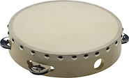 STAGG STA1108 <br/>Pandereta 20 cm con parche y sonajas