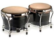 STAGG SB200BK Bongoe Latin Madera 7.5 & 6.5  Rims - Incluye llave para afi