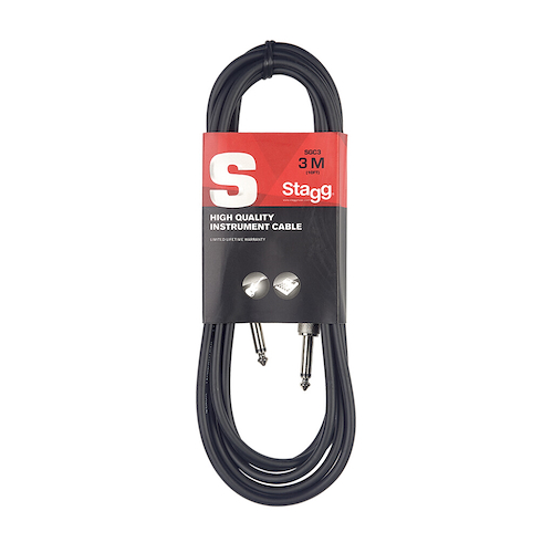 STAGG SGC6 Cable Plug-Plug Standard 6Mm. - 6 Mts. - $ 13.204