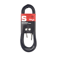 STAGG SGC3 Cable Plug-Plug Standard 6Mm. - 3 Mts. - $ 7.509