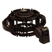 SUPERLUX HM26A Shock Mount elástico, color negro, importado.