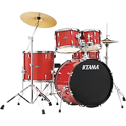 TAMA ST52H4-CDS Bateria Acustica 5 Cuerpos C/Fierr Color CANDY RED SPARKLE