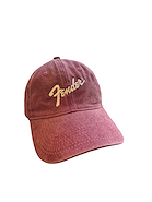 TB GORRA FENDER Gorra Vintage Algodón pre lavada   (ROJO)