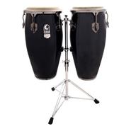 TOCA 3100 Nf Elite Pro Fiber 11&11-3/4 W/Stand - Bk <br/>Congas