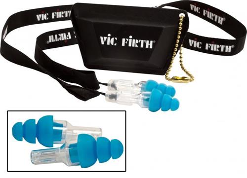 VIC FIRTH VICEARPLUG Tapones / Sordina - High Fidelity - Azul - Mediano - $ 30.522