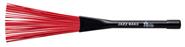 VIC FIRTH BJR Escobilla Jazz Rake/ Plastico Rojo