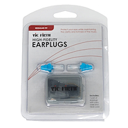 VIC FIRTH Blue HiFi Earplugs Regular Blue HiFi Earplugs Regular Color Azul