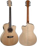 WASHBURN AG40CE Natural Guitarra Electro-Acústica - $ 416.940