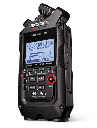 ZOOM PRO H4nPro/BLK Handy Recorder USB | Grabador Digital 4 canales | 2 mics XY - $ 639.171