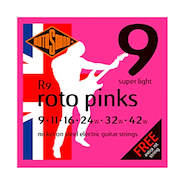 ROTOSOUND ENGLAND R9 NIQUEL SUPER LIGHT 9 11 16 24 32 42