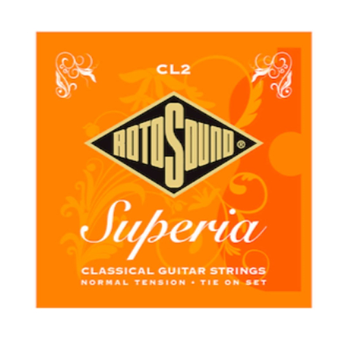 ROTOSOUND ENGLAND CL2 REGULAR END NYLON/SILVER WOUND SET