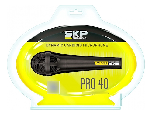 SKP - Micrófono Profesional Dinámico - Pro-40 - Casa Agustin