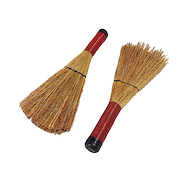JC par de escobilla de paja de 35cm