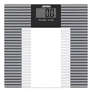 ASPEN B-15 BALANZA PERSONAL VIDRIO DIGITAL ANTI SLIP 180KG